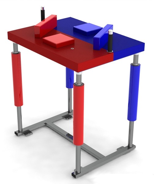 Стол для армрестлинга для инвалидов колясочников